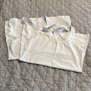 Lululemon align tanks. Set of 2 white